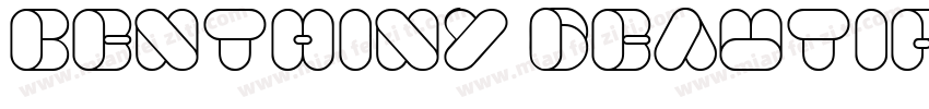 Centhiny Beautiful S字体转换